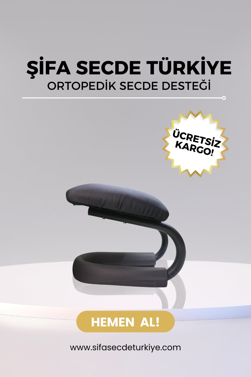 ŞifaSecde Ortopedik Secde Desteği