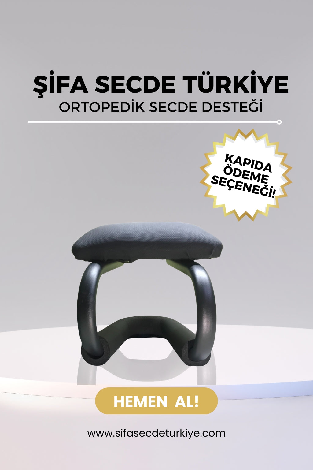 ŞifaSecde Ortopedik Secde Desteği