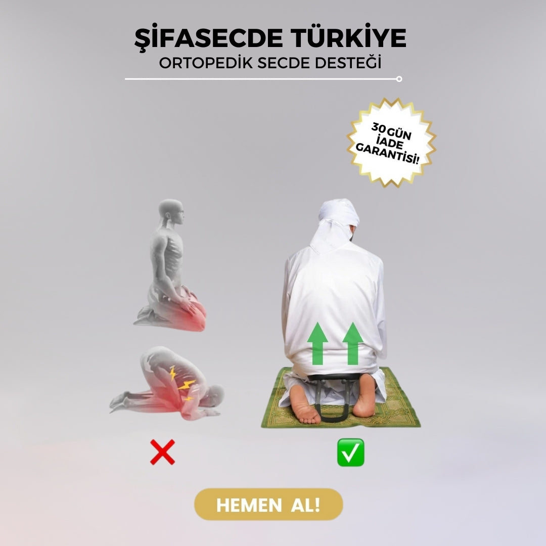 ŞifaSecde Ortopedik Secde Desteği