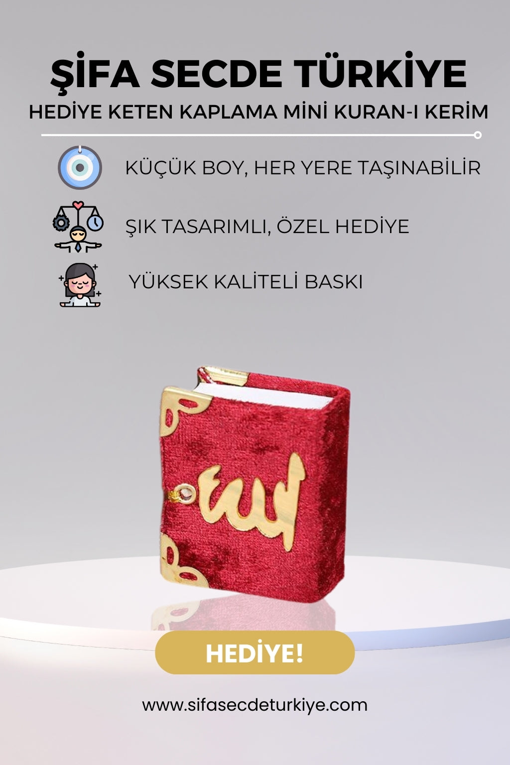 ŞifaSecde Ortopedik Secde Desteği