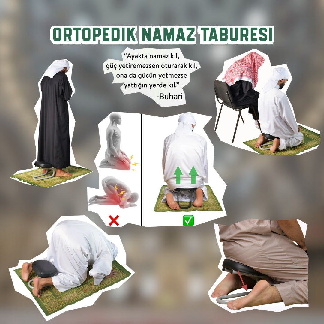 ŞifaSecde  Ortopedik Secde Desteği