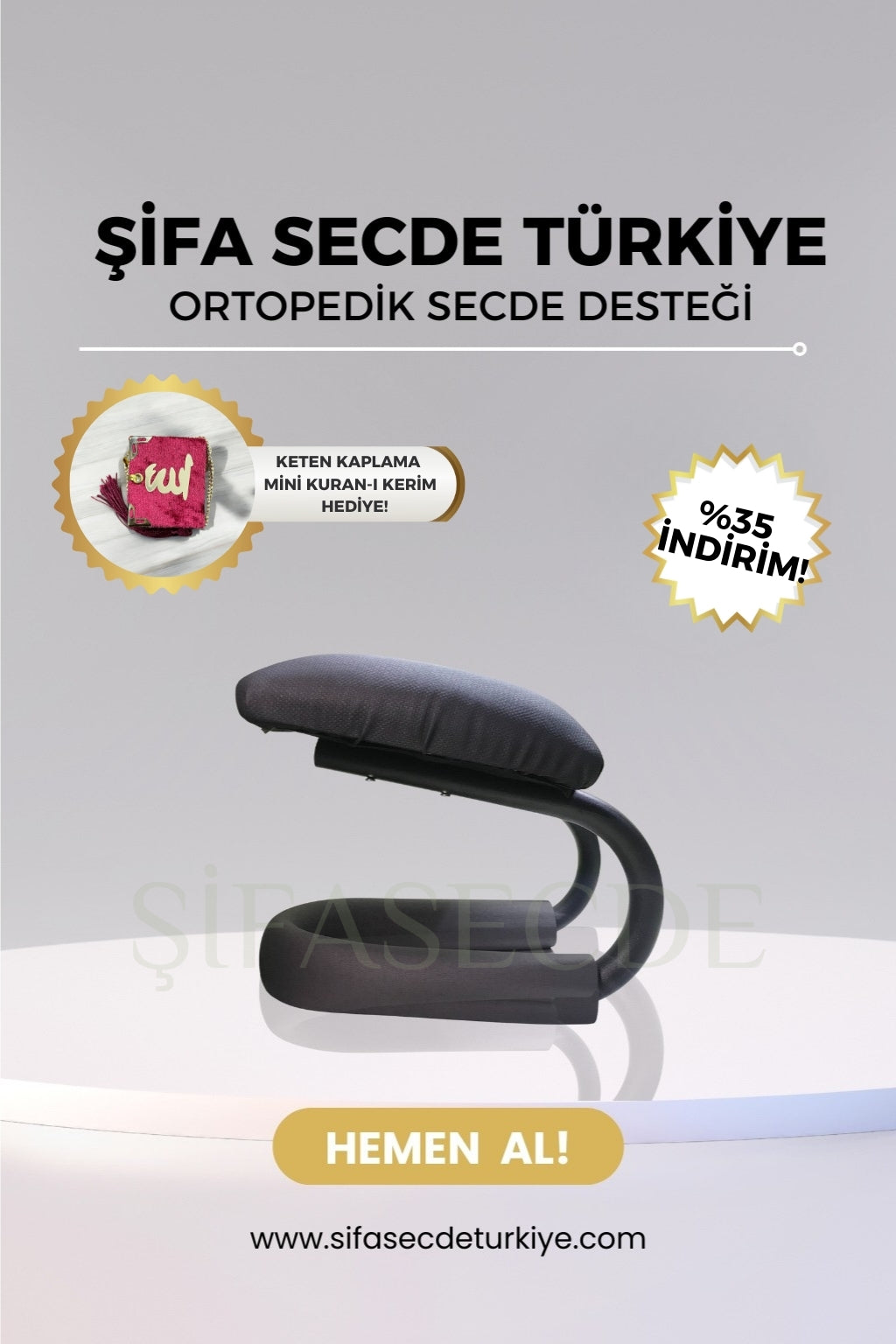 ŞifaSecde  Ortopedik Secde Desteği